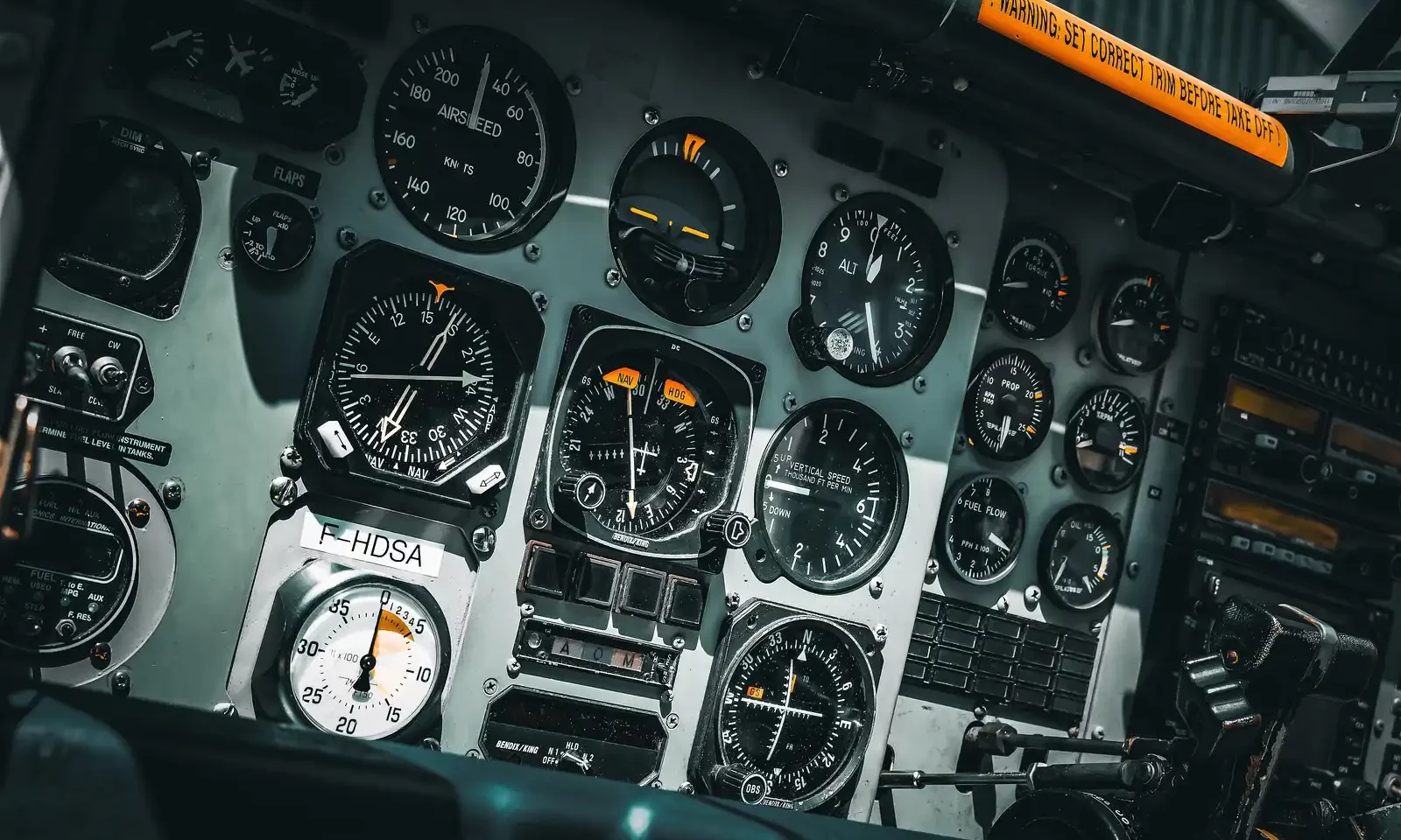 Instruments de bord du Pilatus Instruments de bord du Pilatus