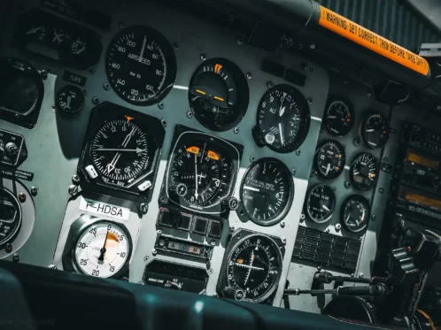Instruments de bord du Pilatus
