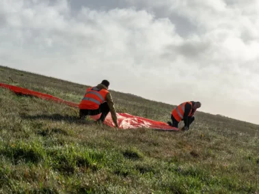 Délimitation de la cible pour la zone de largage