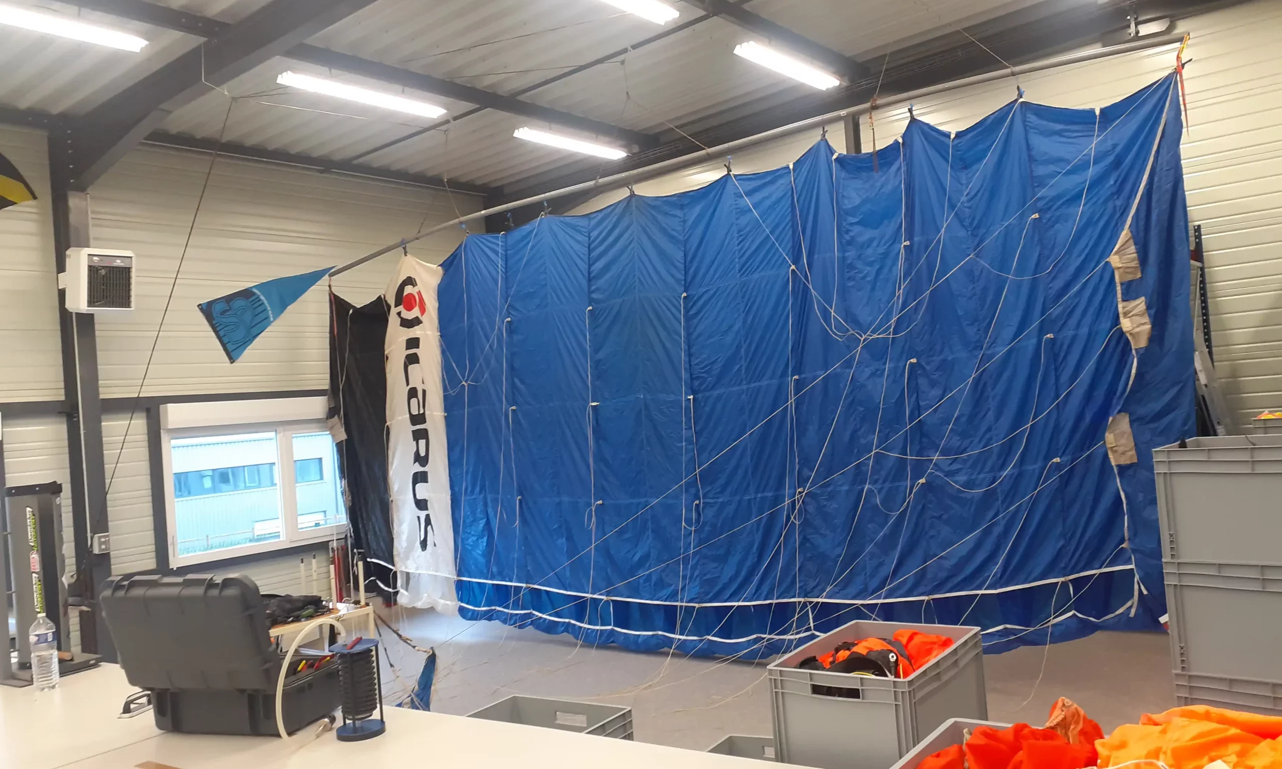 Entretien d’une voile de parachute Entretien de parachute