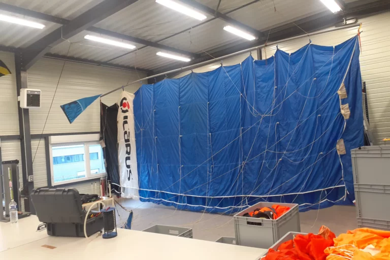 Entretien d’une voile de parachute Entretien de parachute