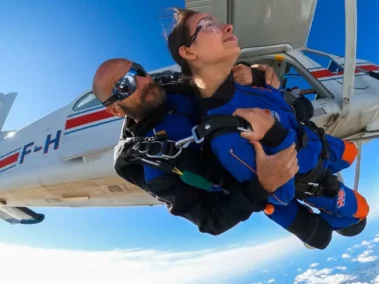 Saut en parachute Tandem au dessus de Vannes, Meucon, Monterblanc