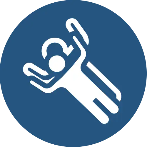 Icône chute libre en tandem