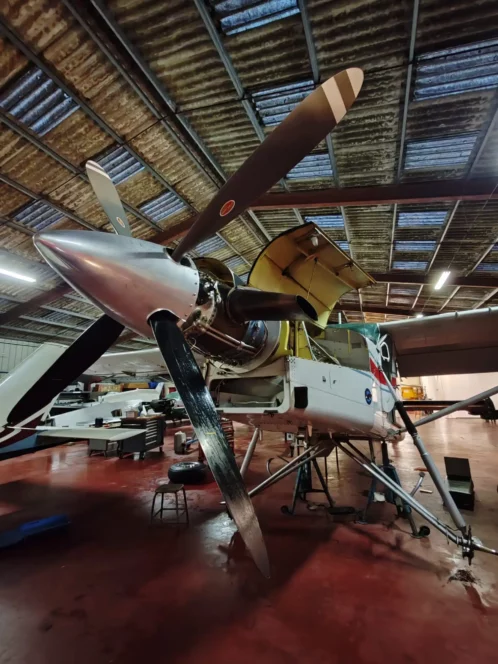 Maintenance annuelle du Pilatus d'ATC