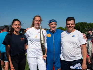 Partenaire de la flamme Olympique