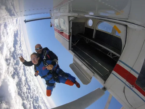 Option photo de sortie d'avion