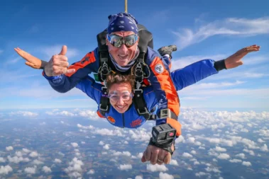 Chute libre à Vannes en Morbihan, Bretagne