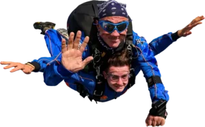 Tandem parachutiste