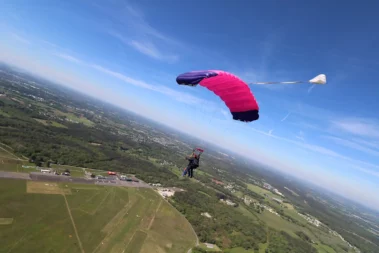 Vol sous voile en parachute tandem avec Aero Tandem Celtic